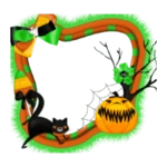 halloween photo frames android application logo